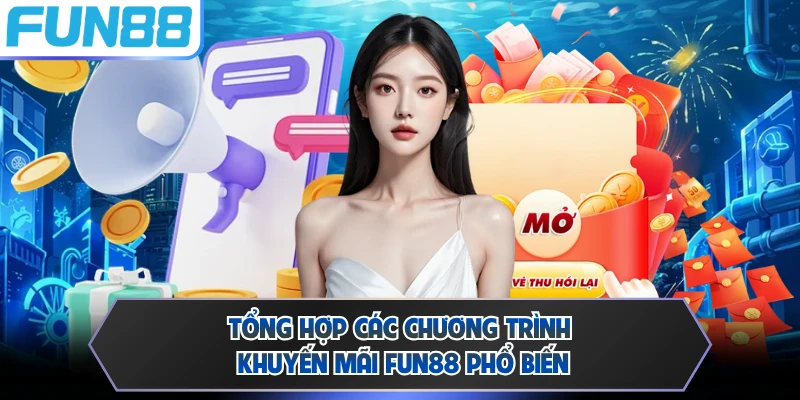 Tổng hợp các chương trình khuyến mãi Fun88 phổ biến